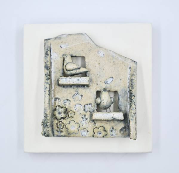 - a , Ceramic Sculpture by Sarah McCormack, measuring 12 x 12 cm (H x W) £48